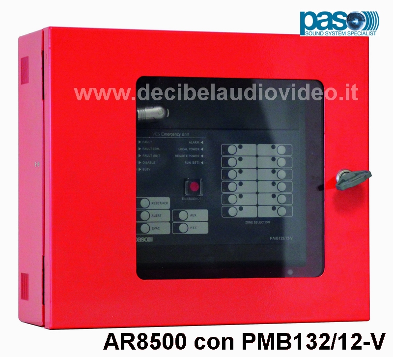 AR8500 armadietto da parete per postazioni PMB132 e TSB8500-V